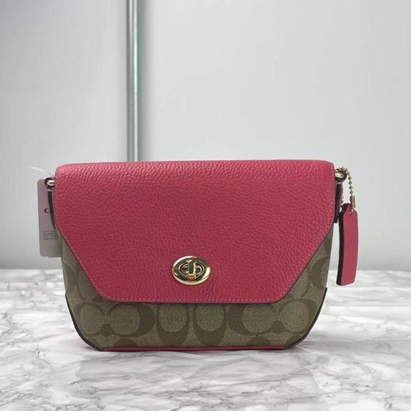 Coach Bags Coach C286 Karlee Crossbody In Signature Canvas
